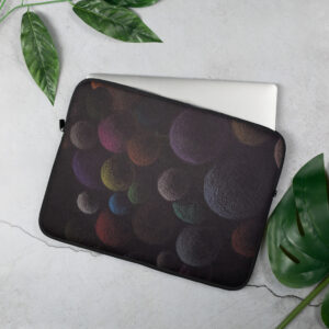 Colorveil Spheres Laptop Sleeve